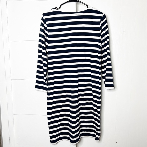 NEW with tags J. Crew navy and white striped dress - Picture 4 of 6